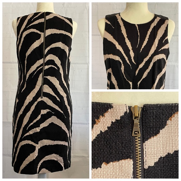 Super Cute Animal Print Sheath Dress - Picture 2 of 4